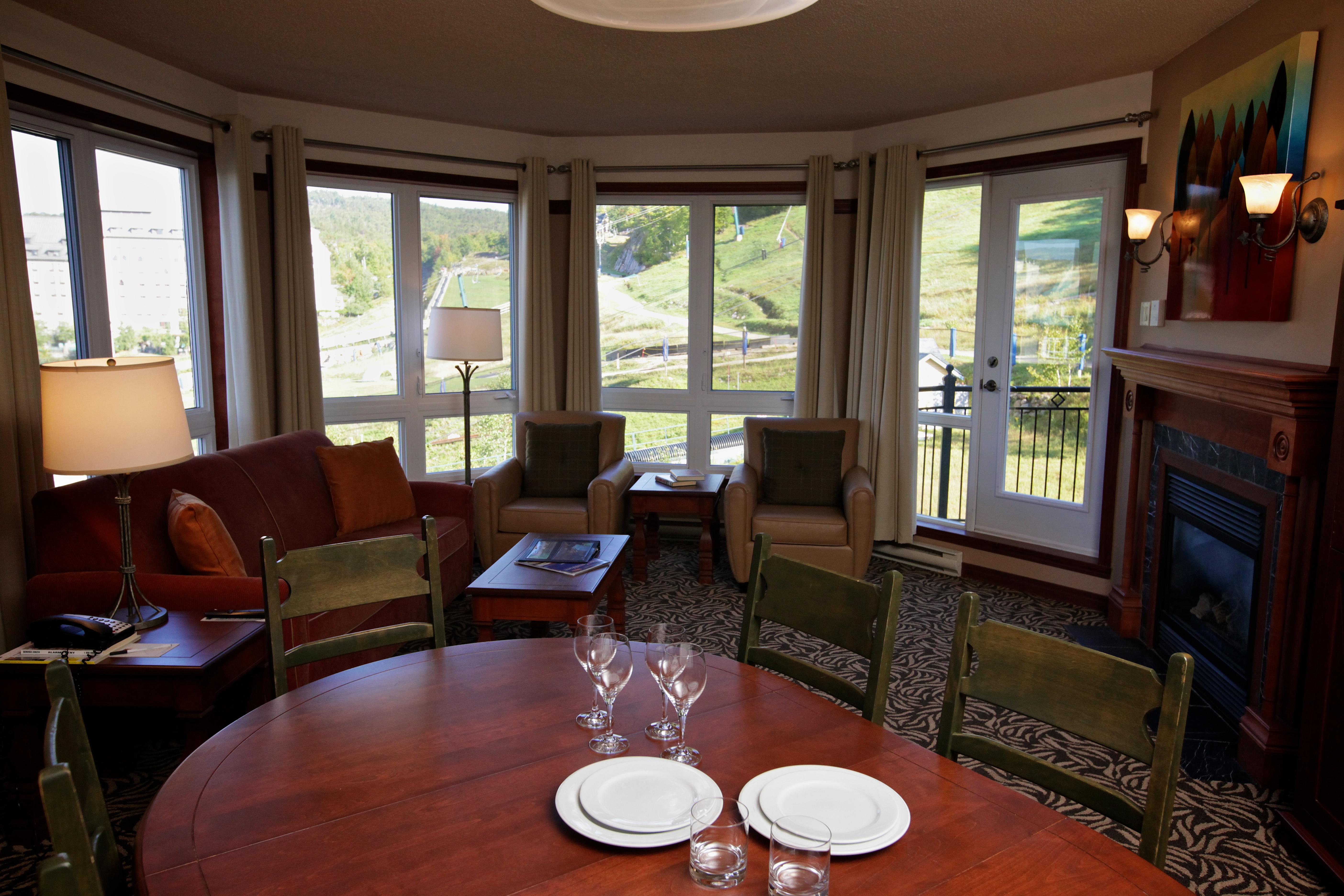 Hotel Sommet Des Neiges Mont-Tremblant Exterior foto