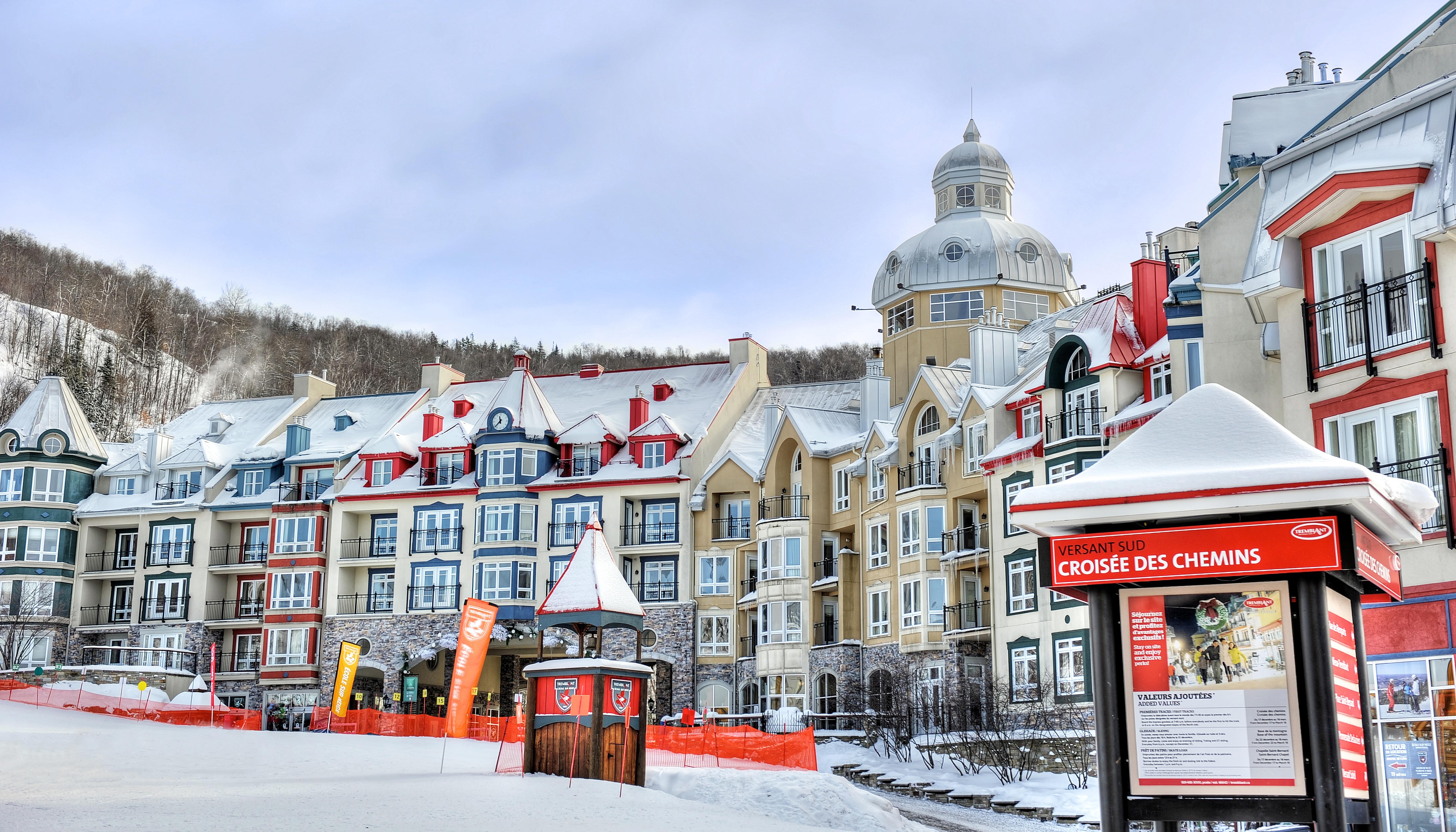 Hotel Sommet Des Neiges Mont-Tremblant Exterior foto