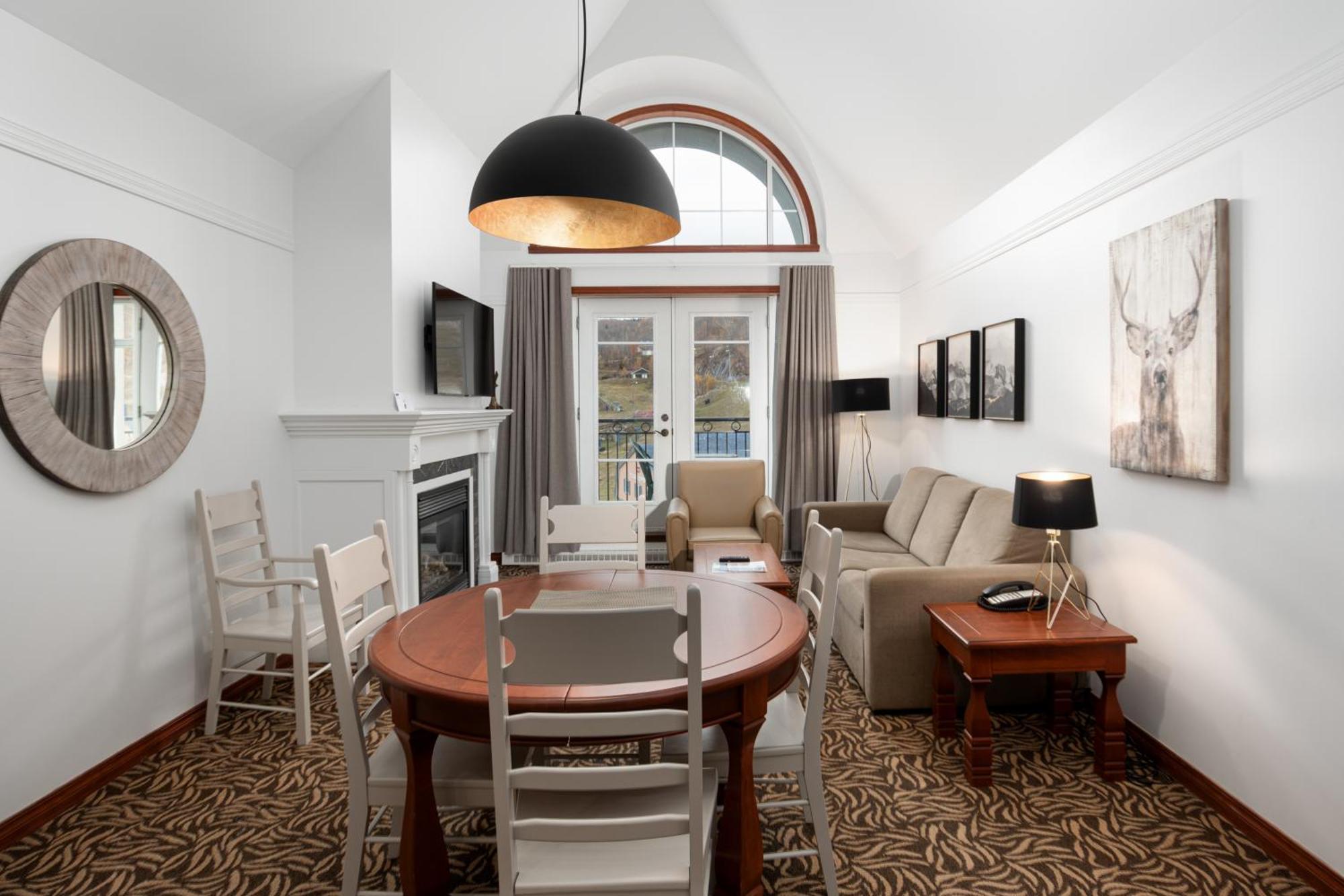 Hotel Sommet Des Neiges Mont-Tremblant Exterior foto