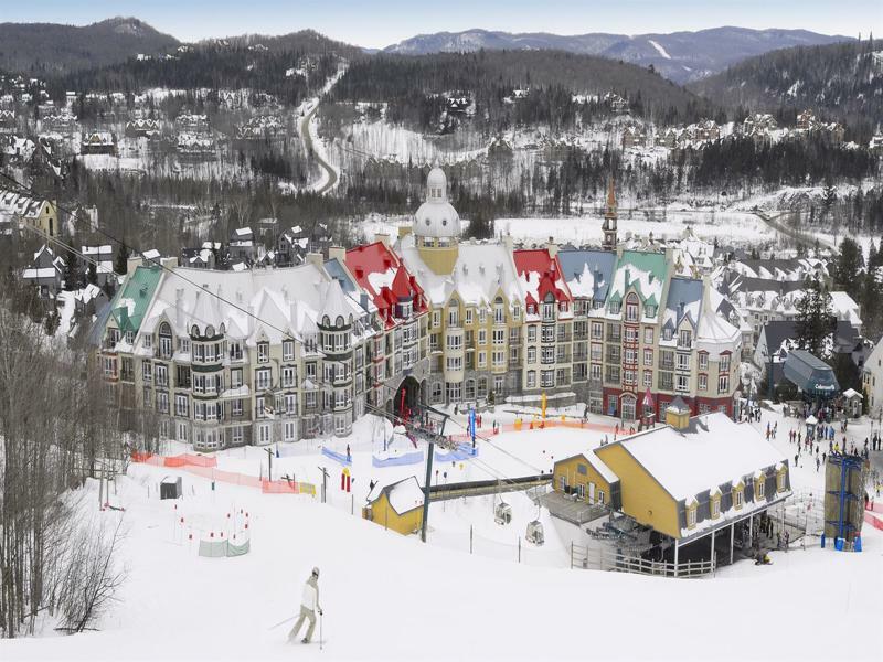 Hotel Sommet Des Neiges Mont-Tremblant Exterior foto